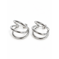 Hypoallergenic Minimalist Stainless Steel Huggie Earrings