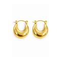 Minimalist Stainless Steel Huggie Hoop Earrings