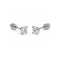 Hypoallergenic Minimalist Stainless Steel Huggie Earrings