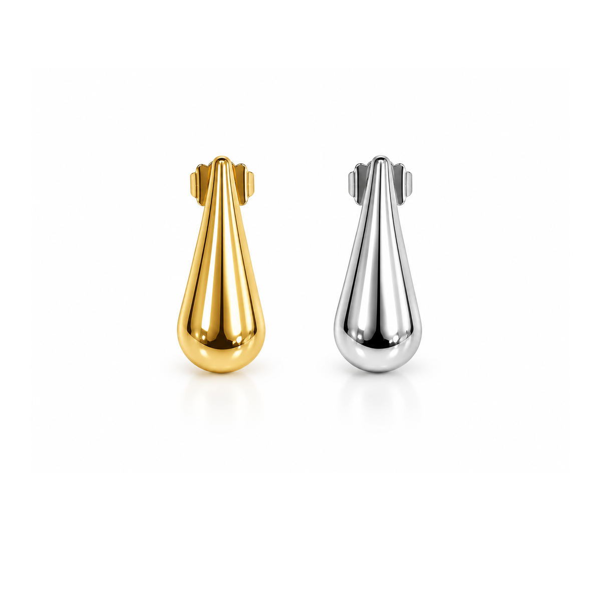 Minimalist Stainless Steel Huggie Hoop Earrings