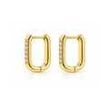 Minimalist Stainless Steel Huggie Hoop Earrings