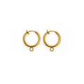Minimalist Stainless Steel Huggie Hoop Earrings