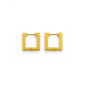 Minimalist Stainless Steel Huggie Hoop Earrings