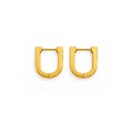 Minimalist Stainless Steel Huggie Hoop Earrings