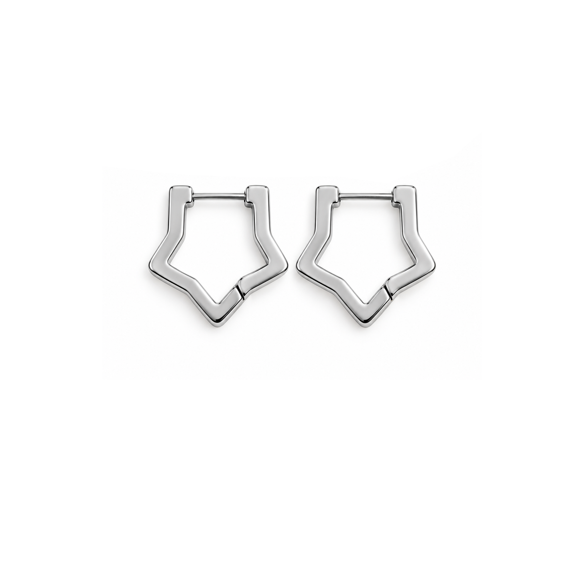 Minimalist Stainless Steel Huggie Hoop Earrings