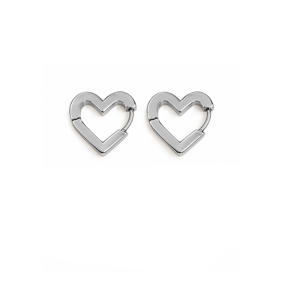 Minimalist Stainless Steel Huggie Hoop Earrings