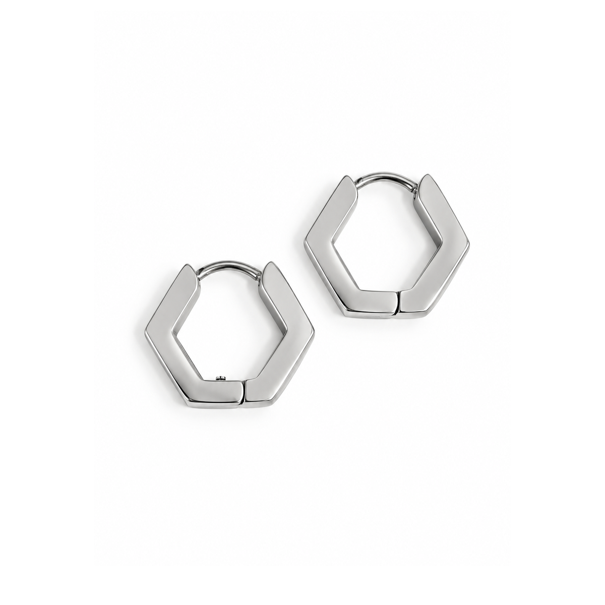 Hypoallergenic Minimalist Stainless Steel Huggie Earrings
